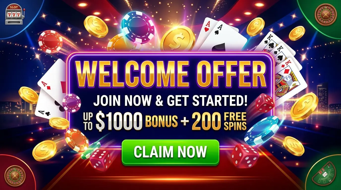 Välkomstdeal hos Rollingslots casino