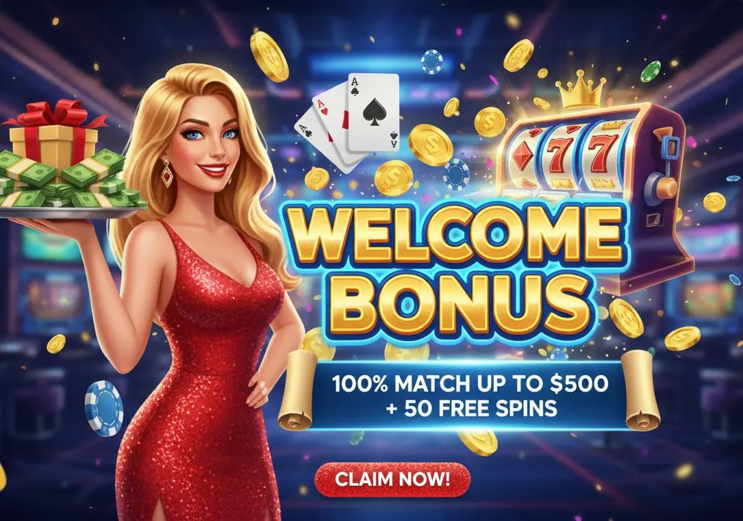 Välkomstbonus hos Rollingslots casino