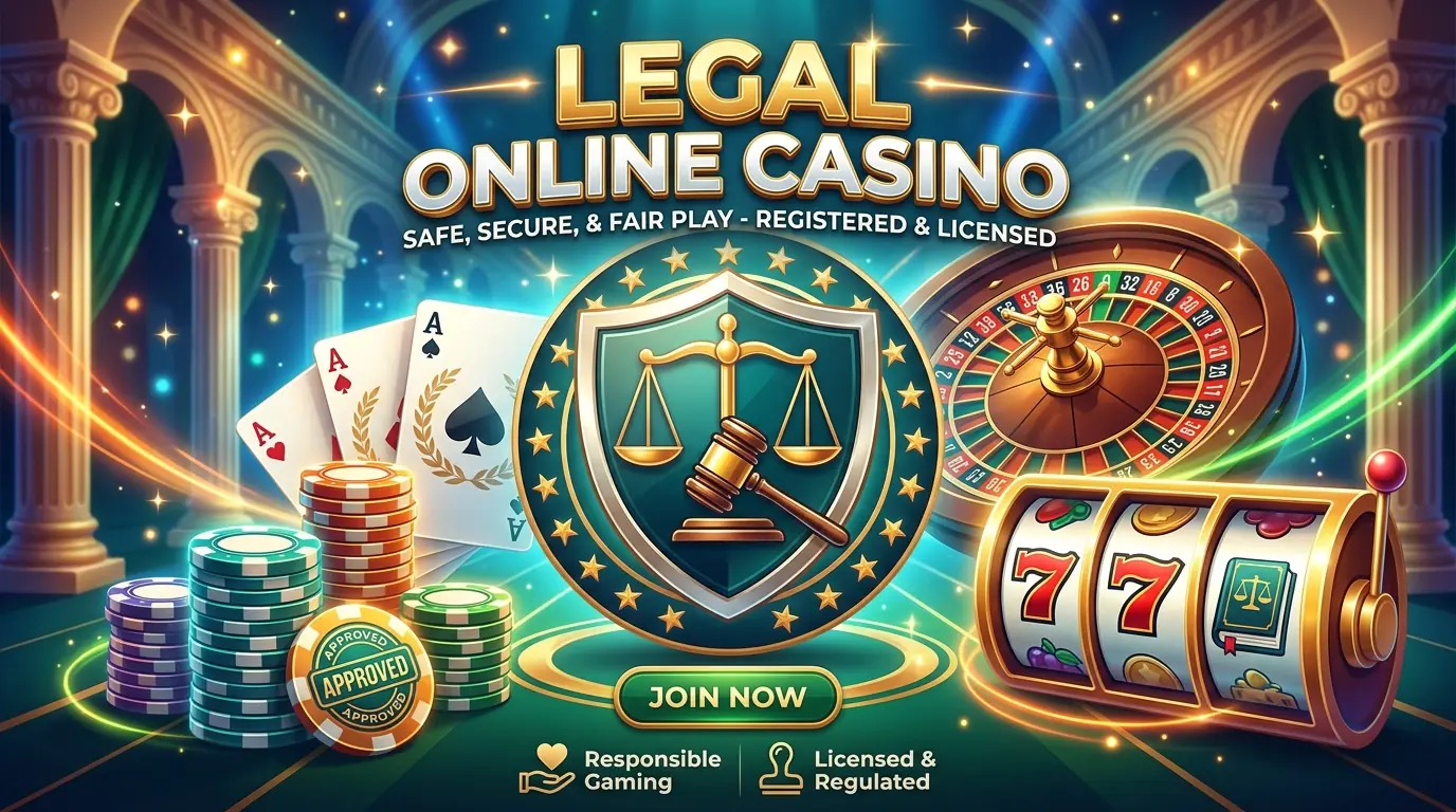 Rollingslots casino juridisk status